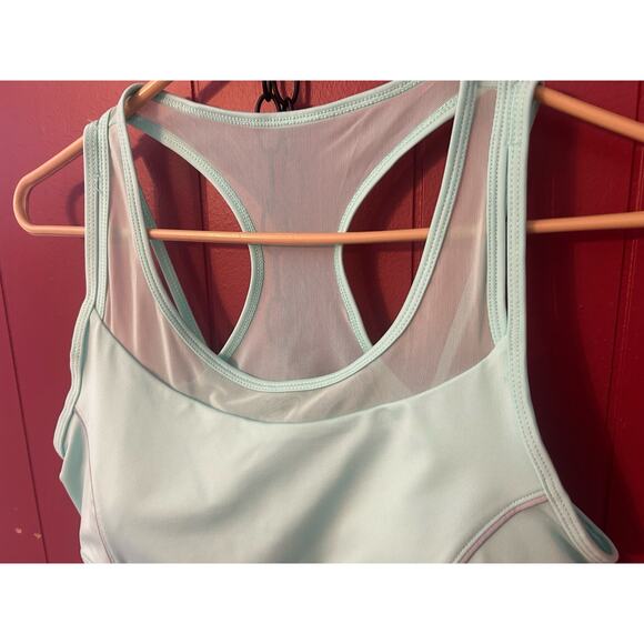 BCG Sports Bra Racer Back Mid Support Size XL Mint - Picture 8 of 8